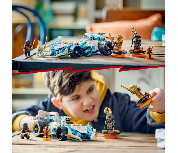 LEGO Ninjago 71791 Smocza moc Zane’a - wyścigówka spinjitzu - 1144472 - zdjęcie 7